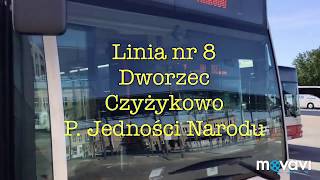 Autobusem po...TCZEWIE! Linia nr 8 Dworzec - Czyżykowo przez Jedności Narodu #7069