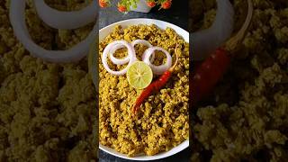 Green Chicken Keema recipe 😄👌 #chicken #ytshort