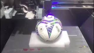 NOCAI UV - UL600 - Imprimindo em bola de futebol