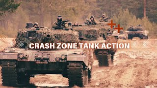 Crash zone tank action#shots #usmilitary #army #tank #tanks