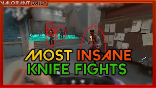 CRAZY 1v5 KNIFE FIGHT • Valorant Clips & Moments