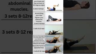 Core strength exercises | Exercises build abs and other core muscles | #shorts