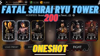 Fatal Shirai Ryu Tower 200 | MK Mobile