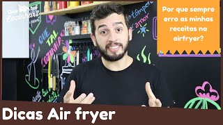 Como usar os ingredientes na airfryer? | Dicas Airfryer