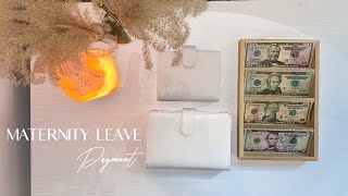 Cash Stuffing My Maternity leave Check of 240.00 | Low income budget 2022￼