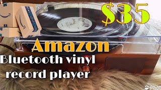 Amazon finds Bluetooth vinyl record playing