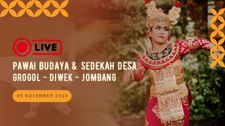 LIVE KARNAVAL BUDAYA & SEDEKAH DESA GROGOL DIWEK JOMBANG 2024