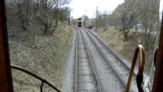 A ride on a Sheffield Corporation tramcar at Crich