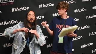 Interview with Steve Aoki!