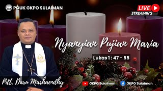 Ibadah Live Streaming | Minggu 17 Desember 2023 | ADVENT 3 | POUK GKPO Sulaiman |