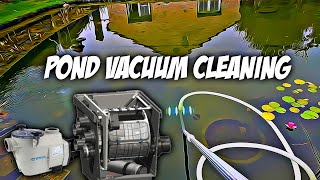 Ivo's Pond / Part3 - automn cleaning : Diy pond vacuum cleaner with pool pump and drum filter.