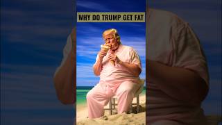 WHY DO TRUMP GET FAT ?? | #parody #memes #shorts #viral #trending #shortsfeed #food #trump #politics