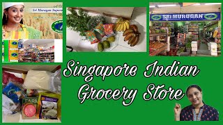 Singapore Indian Grocery Shopping|Sri Murugan Maligai Kadai Yishun|First video of 2022