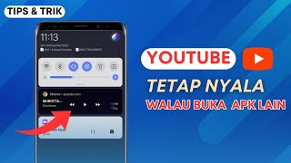 cara menyalakan lagu di YouTube sambil buka apk lainnya tanpa aplikasi tambahan