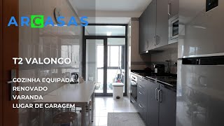 Apartamento T2 remodelado com varanda e lugar de garagem em Valongo