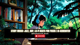 Study Music: Jazz, Rap, Lo-Fi Beats for Focus | AI-Generated