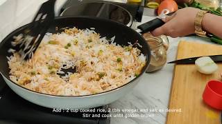 Egg Fried Rice Recipe In 5 Minutes