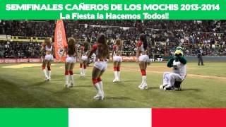 MOCHIKOS TV . SEMIFINALES JUEGO 1 ASI SE VIVE LA FIESTA EN EL EMILIO IBARRA CON CAÑEROS