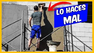 😮MI PRIMERA VEZ😮 ✅Como Enlucir Una Fachada✅| 🌞Dia 2 🌞 T.3  | 🏠Construyendo Mi Casa🏠