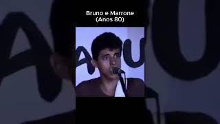 Bruno e Marrone no início da carreira #brunoemarrone #musica #anos80 #sertanejo #revelação