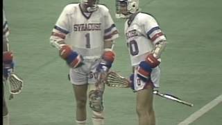 Syracuse vs North Carolina lacrosse 1985