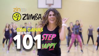 ZIN 101 Con ganas - Zumba fitness choreo.