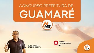 Concurso Prefeitura de GUAMARÉ - Aulão para todos os cargos - Português