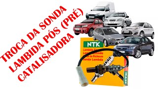 TROCA DA SONDA LAMBDA PRÉ CATALISADORA (Ford ka, Fiesta, Ecosport, Courier...) #diy #automotive