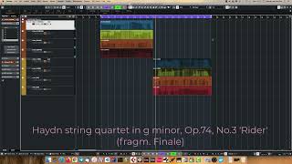 Audio Modeling vs Sample Modeling Strings (Haydn op. 74, No.3 Finale 'Rider' )