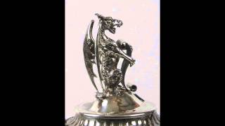 A Victorian silver two-handled fantastical cup and  cover