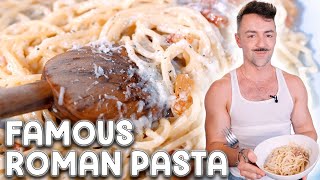 Matteo Lane Makes Famous Roman Pasta (Pasta alla Gricia)