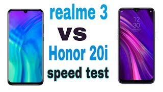 Realme 3 vs Honor 20i speed test