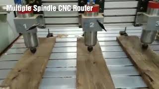 Multiple Spindle CNC Router