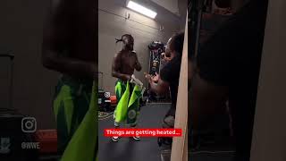 Heated Argument between Kofi Kingston and Xavier Woods!! #wwe #kofikingston #xavierwoods #shorts