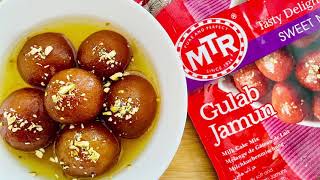 Gulab jamun recipe | mtr Gulab jamun mix | How to make Gulab jamun | #diwalispecial #gulabjamun