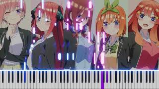 Hatsukoi - Nakanoke no Itsutsugo (Gotoubun no Hanayome∬ ED) Piano