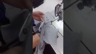 How to Sewing The Top Collar ( Garment Factory）#Shorts