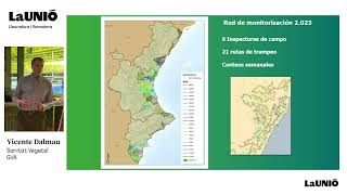 JCLaPlana23 | Vicent Dalmau (Sanitat Vegetal GVA): "Lluita i control de la mosca del mediterrani"