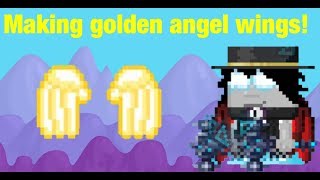 Growtopia|Making GoldenAngelWings!