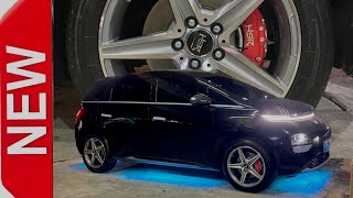 Wuling Cloud ev Makin Berkarisma Tampil Velg Racing Palang Bintang