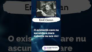 Emil Cioran nebunie #shorts