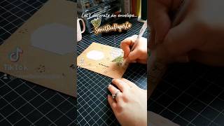 How to decorate an envelope for a penpal Easy penpal envelope