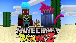 We became Super Saiyan God in Dragon Ball Z Minecraft