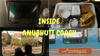 INSIDE Anubhuti Coach.!! Quick Preview of First Western Railway ANUBHUTI COACH.