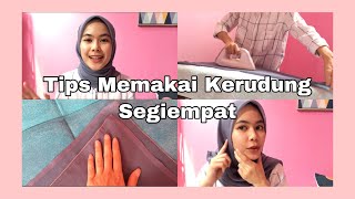 Tips Memakai Hijab Segiempat (Anti Lepek!)