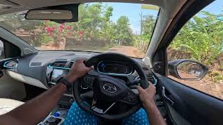 Tata Tiago EV Hill Drive POV - Smooth and Comfortable EV