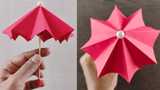 Paper umbrella | Paper umbrella making |  Paper craft | @Aishwarya Ram