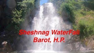 SHESHNAG WATERFALL | BAROT | HIMACHAL PRADESH | TREK TO WATERFALL HIDDEN GEM