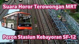 Suara Horor Ghoib Update Perpanjangan Peron Stasiun Kebayoran Kereta Argo Ratangga