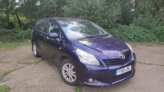 2012 61 Toyota Verso 1.8 AUTOMATIC - 81K MILES, FSH, SAT NAV, HPI CLEAR